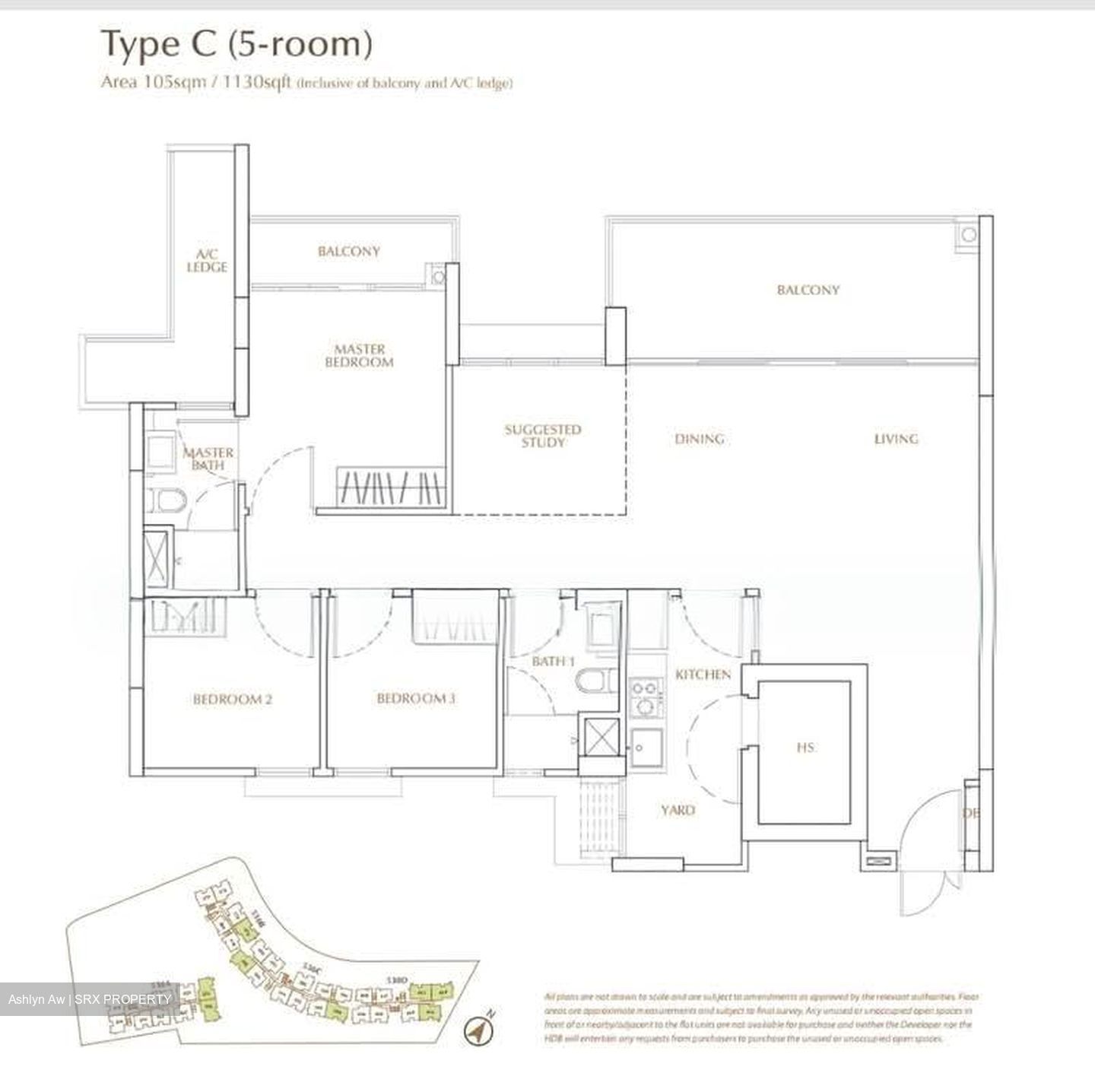 Blk 530D Pasir Ris One (Pasir Ris), HDB 5 Rooms #570698031